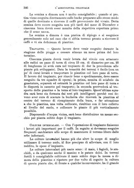 L'agricoltura coloniale organo dell'Istituto agricolo coloniale italiano e dell'Ufficio agrario sperimentale dell'Eritrea