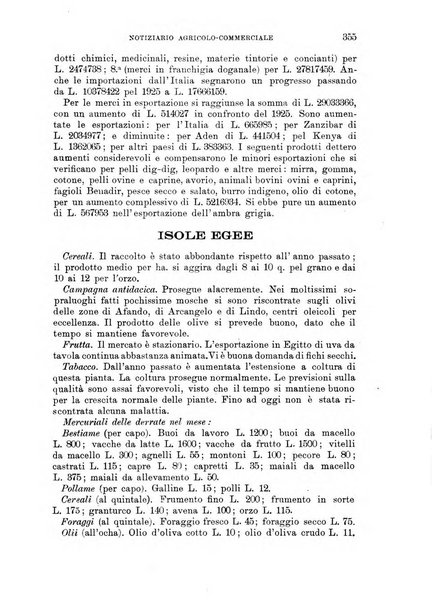 L'agricoltura coloniale organo dell'Istituto agricolo coloniale italiano e dell'Ufficio agrario sperimentale dell'Eritrea