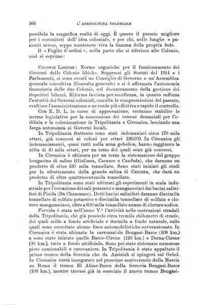 L'agricoltura coloniale organo dell'Istituto agricolo coloniale italiano e dell'Ufficio agrario sperimentale dell'Eritrea