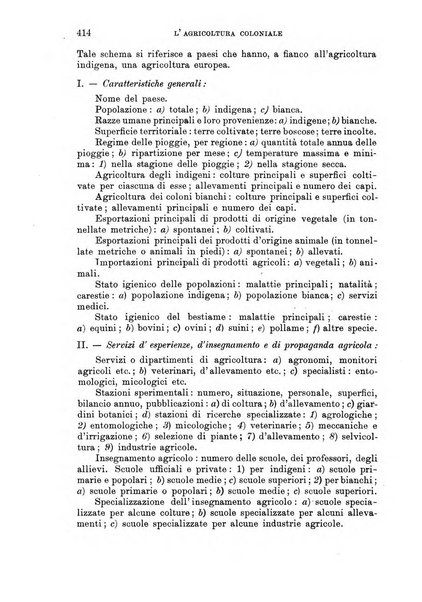 L'agricoltura coloniale organo dell'Istituto agricolo coloniale italiano e dell'Ufficio agrario sperimentale dell'Eritrea