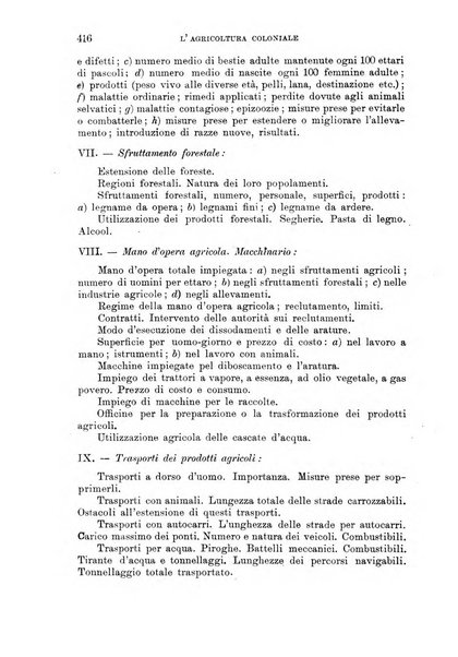 L'agricoltura coloniale organo dell'Istituto agricolo coloniale italiano e dell'Ufficio agrario sperimentale dell'Eritrea