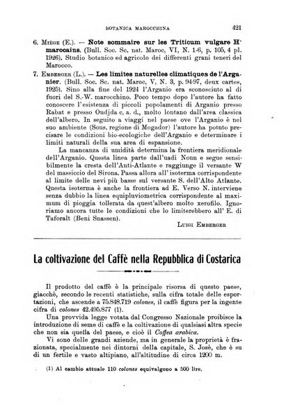 L'agricoltura coloniale organo dell'Istituto agricolo coloniale italiano e dell'Ufficio agrario sperimentale dell'Eritrea