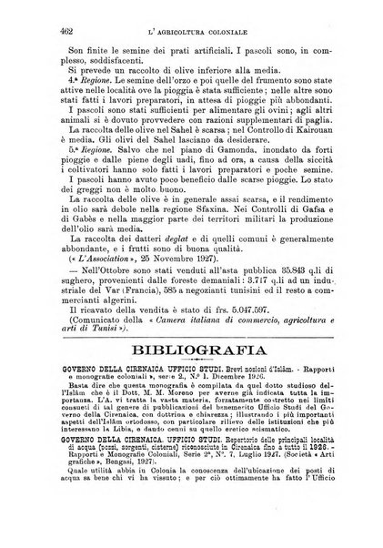 L'agricoltura coloniale organo dell'Istituto agricolo coloniale italiano e dell'Ufficio agrario sperimentale dell'Eritrea