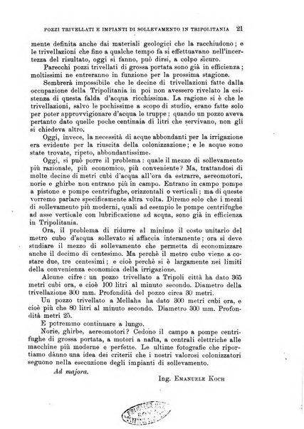 L'agricoltura coloniale organo dell'Istituto agricolo coloniale italiano e dell'Ufficio agrario sperimentale dell'Eritrea