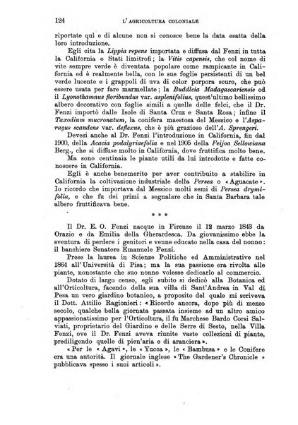 L'agricoltura coloniale organo dell'Istituto agricolo coloniale italiano e dell'Ufficio agrario sperimentale dell'Eritrea