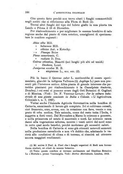 L'agricoltura coloniale organo dell'Istituto agricolo coloniale italiano e dell'Ufficio agrario sperimentale dell'Eritrea