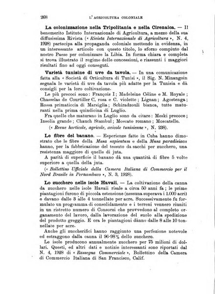 L'agricoltura coloniale organo dell'Istituto agricolo coloniale italiano e dell'Ufficio agrario sperimentale dell'Eritrea