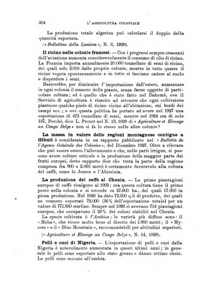 L'agricoltura coloniale organo dell'Istituto agricolo coloniale italiano e dell'Ufficio agrario sperimentale dell'Eritrea