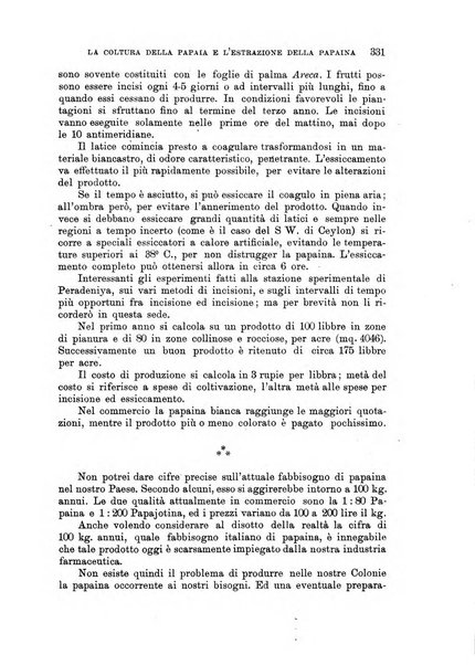 L'agricoltura coloniale organo dell'Istituto agricolo coloniale italiano e dell'Ufficio agrario sperimentale dell'Eritrea