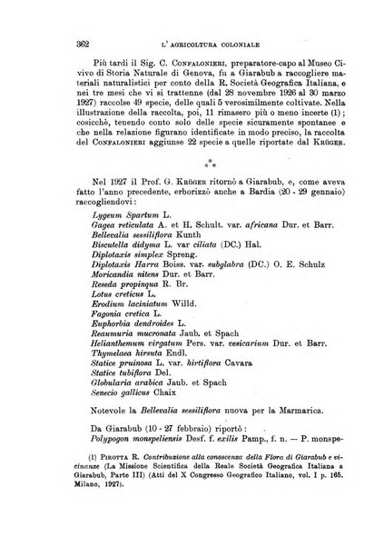 L'agricoltura coloniale organo dell'Istituto agricolo coloniale italiano e dell'Ufficio agrario sperimentale dell'Eritrea