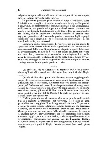 L'agricoltura coloniale organo dell'Istituto agricolo coloniale italiano e dell'Ufficio agrario sperimentale dell'Eritrea