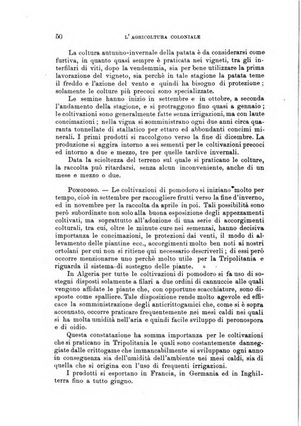 L'agricoltura coloniale organo dell'Istituto agricolo coloniale italiano e dell'Ufficio agrario sperimentale dell'Eritrea