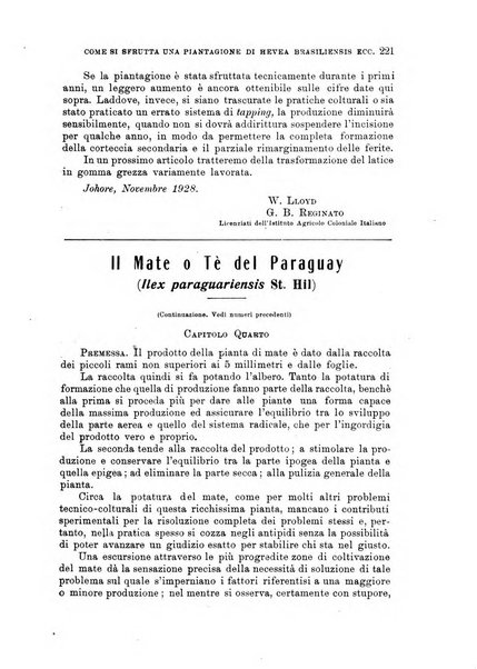 L'agricoltura coloniale organo dell'Istituto agricolo coloniale italiano e dell'Ufficio agrario sperimentale dell'Eritrea