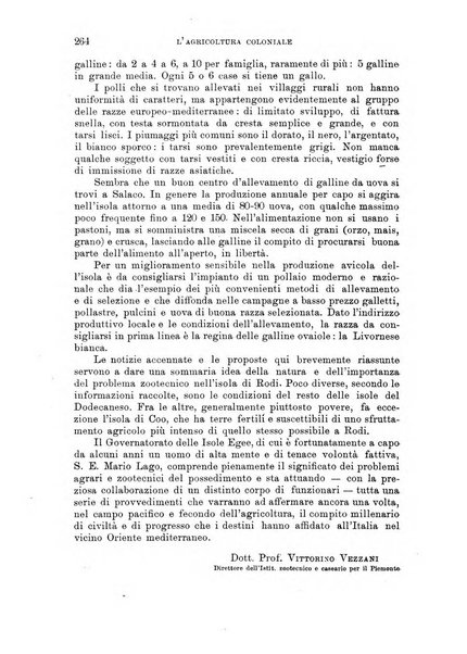 L'agricoltura coloniale organo dell'Istituto agricolo coloniale italiano e dell'Ufficio agrario sperimentale dell'Eritrea