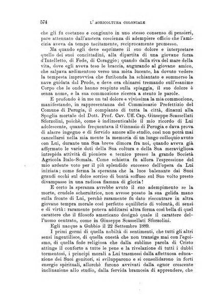 L'agricoltura coloniale organo dell'Istituto agricolo coloniale italiano e dell'Ufficio agrario sperimentale dell'Eritrea