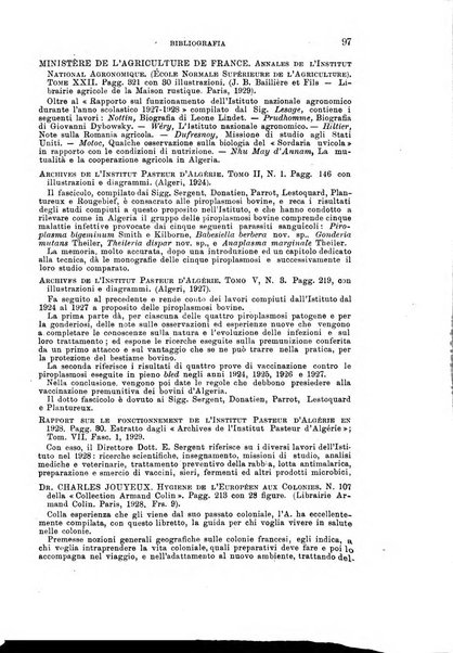 L'agricoltura coloniale organo dell'Istituto agricolo coloniale italiano e dell'Ufficio agrario sperimentale dell'Eritrea