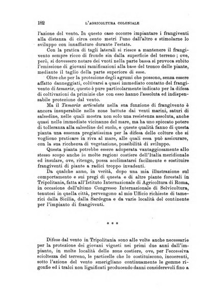 L'agricoltura coloniale organo dell'Istituto agricolo coloniale italiano e dell'Ufficio agrario sperimentale dell'Eritrea