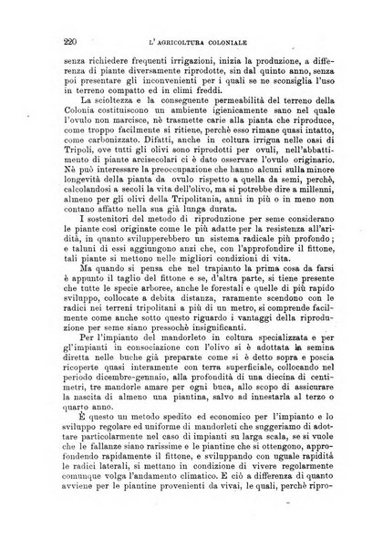 L'agricoltura coloniale organo dell'Istituto agricolo coloniale italiano e dell'Ufficio agrario sperimentale dell'Eritrea