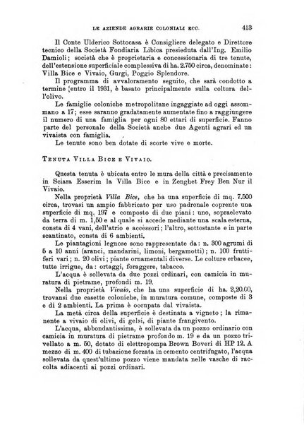 L'agricoltura coloniale organo dell'Istituto agricolo coloniale italiano e dell'Ufficio agrario sperimentale dell'Eritrea