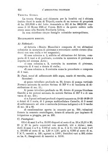 L'agricoltura coloniale organo dell'Istituto agricolo coloniale italiano e dell'Ufficio agrario sperimentale dell'Eritrea