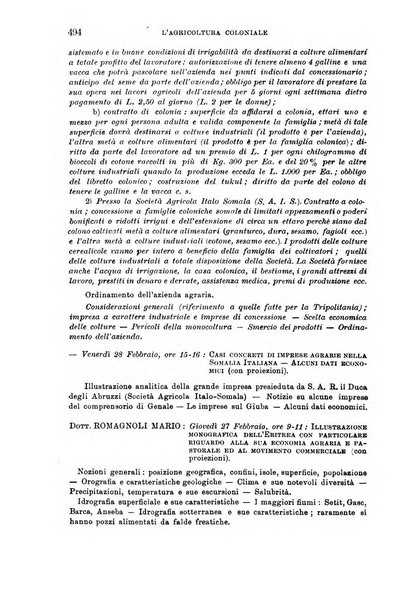 L'agricoltura coloniale organo dell'Istituto agricolo coloniale italiano e dell'Ufficio agrario sperimentale dell'Eritrea