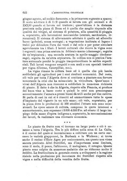 L'agricoltura coloniale organo dell'Istituto agricolo coloniale italiano e dell'Ufficio agrario sperimentale dell'Eritrea