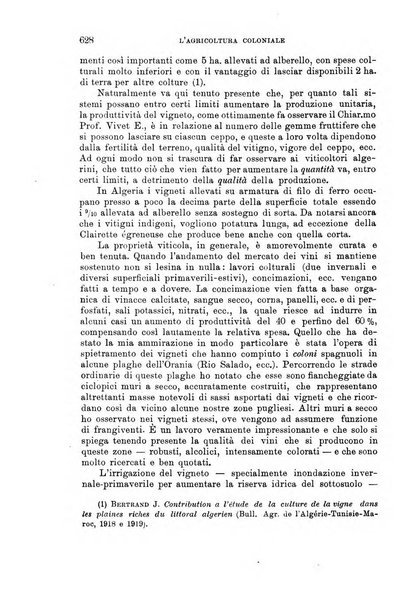 L'agricoltura coloniale organo dell'Istituto agricolo coloniale italiano e dell'Ufficio agrario sperimentale dell'Eritrea