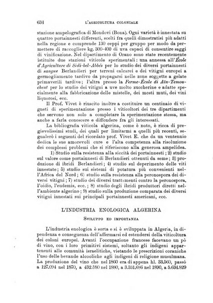 L'agricoltura coloniale organo dell'Istituto agricolo coloniale italiano e dell'Ufficio agrario sperimentale dell'Eritrea