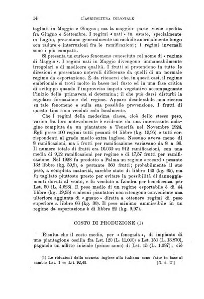 L'agricoltura coloniale organo dell'Istituto agricolo coloniale italiano e dell'Ufficio agrario sperimentale dell'Eritrea