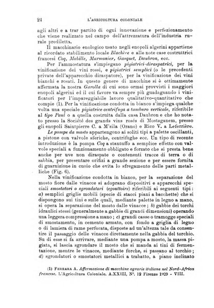 L'agricoltura coloniale organo dell'Istituto agricolo coloniale italiano e dell'Ufficio agrario sperimentale dell'Eritrea