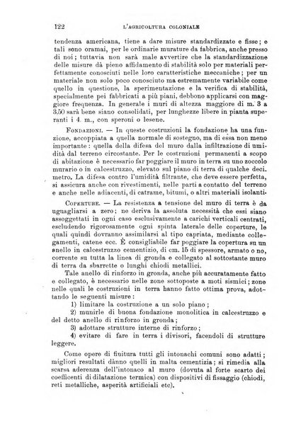 L'agricoltura coloniale organo dell'Istituto agricolo coloniale italiano e dell'Ufficio agrario sperimentale dell'Eritrea