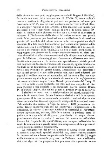 L'agricoltura coloniale organo dell'Istituto agricolo coloniale italiano e dell'Ufficio agrario sperimentale dell'Eritrea