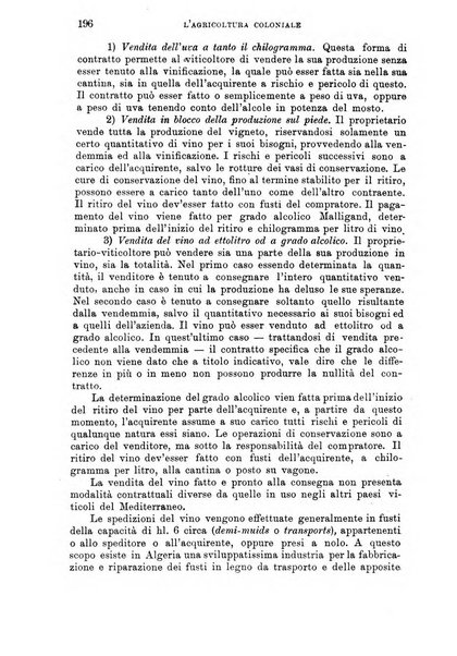 L'agricoltura coloniale organo dell'Istituto agricolo coloniale italiano e dell'Ufficio agrario sperimentale dell'Eritrea