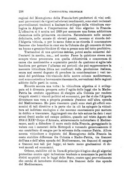 L'agricoltura coloniale organo dell'Istituto agricolo coloniale italiano e dell'Ufficio agrario sperimentale dell'Eritrea