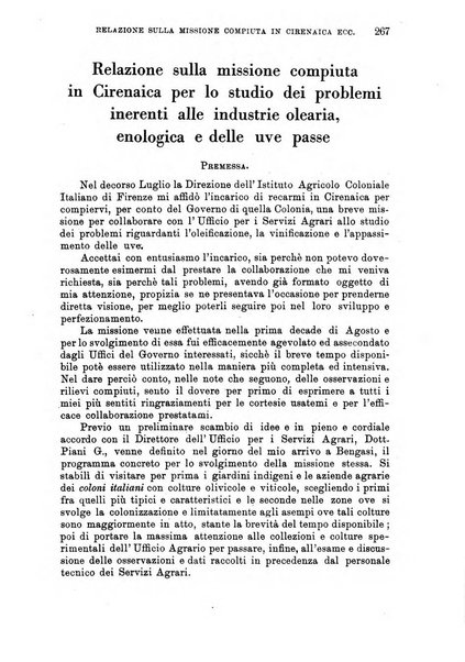 L'agricoltura coloniale organo dell'Istituto agricolo coloniale italiano e dell'Ufficio agrario sperimentale dell'Eritrea