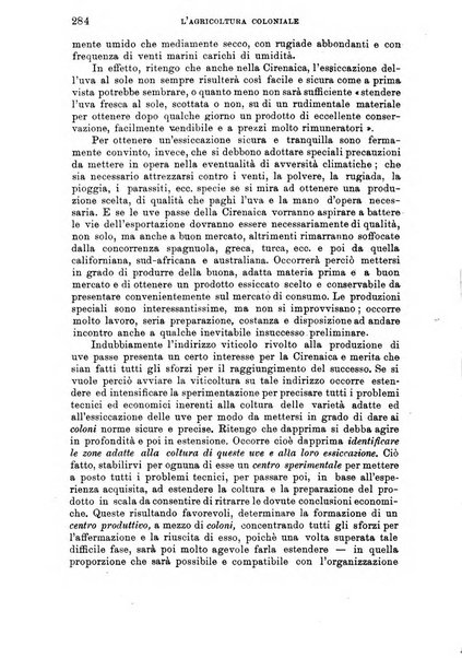 L'agricoltura coloniale organo dell'Istituto agricolo coloniale italiano e dell'Ufficio agrario sperimentale dell'Eritrea