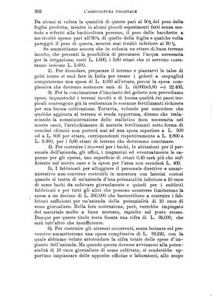 L'agricoltura coloniale organo dell'Istituto agricolo coloniale italiano e dell'Ufficio agrario sperimentale dell'Eritrea