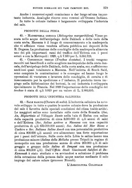 L'agricoltura coloniale organo dell'Istituto agricolo coloniale italiano e dell'Ufficio agrario sperimentale dell'Eritrea