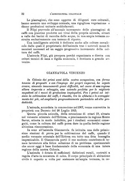 L'agricoltura coloniale organo dell'Istituto agricolo coloniale italiano e dell'Ufficio agrario sperimentale dell'Eritrea