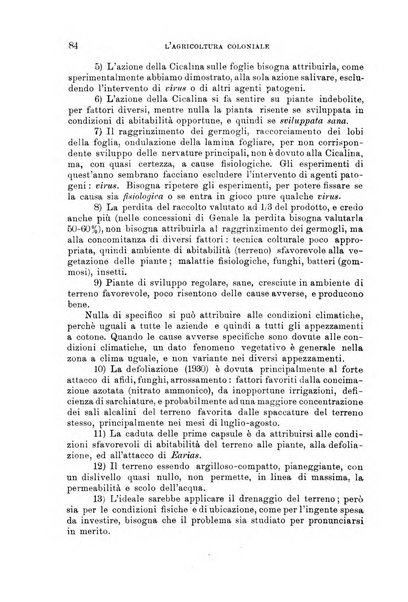 L'agricoltura coloniale organo dell'Istituto agricolo coloniale italiano e dell'Ufficio agrario sperimentale dell'Eritrea