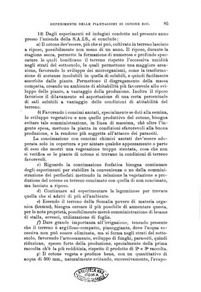 L'agricoltura coloniale organo dell'Istituto agricolo coloniale italiano e dell'Ufficio agrario sperimentale dell'Eritrea