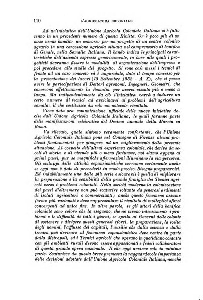 L'agricoltura coloniale organo dell'Istituto agricolo coloniale italiano e dell'Ufficio agrario sperimentale dell'Eritrea