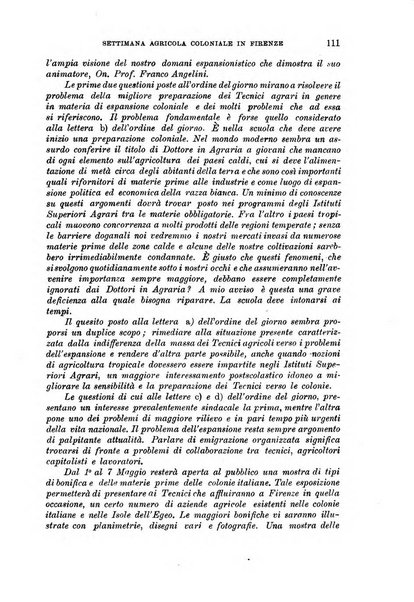 L'agricoltura coloniale organo dell'Istituto agricolo coloniale italiano e dell'Ufficio agrario sperimentale dell'Eritrea