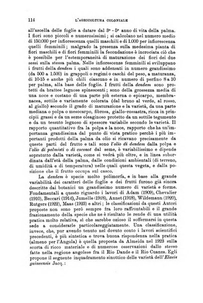 L'agricoltura coloniale organo dell'Istituto agricolo coloniale italiano e dell'Ufficio agrario sperimentale dell'Eritrea