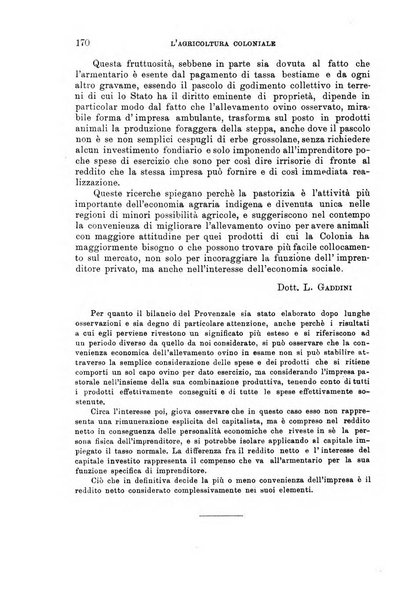 L'agricoltura coloniale organo dell'Istituto agricolo coloniale italiano e dell'Ufficio agrario sperimentale dell'Eritrea