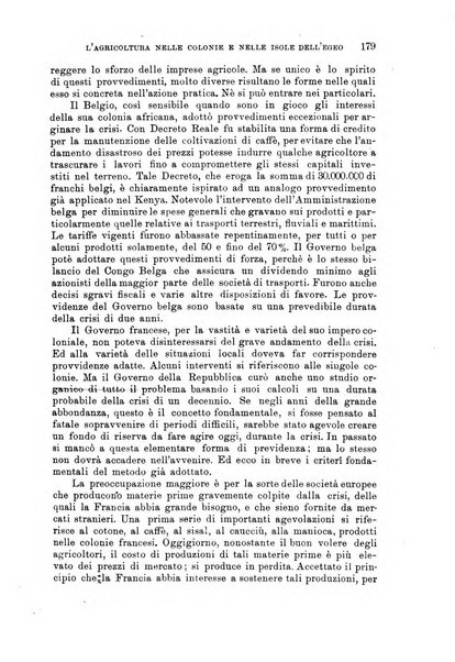 L'agricoltura coloniale organo dell'Istituto agricolo coloniale italiano e dell'Ufficio agrario sperimentale dell'Eritrea