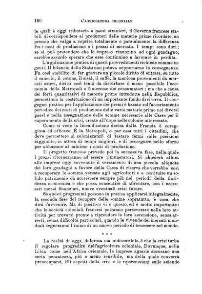 L'agricoltura coloniale organo dell'Istituto agricolo coloniale italiano e dell'Ufficio agrario sperimentale dell'Eritrea