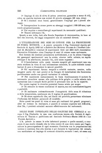 L'agricoltura coloniale organo dell'Istituto agricolo coloniale italiano e dell'Ufficio agrario sperimentale dell'Eritrea