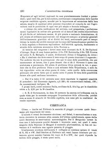 L'agricoltura coloniale organo dell'Istituto agricolo coloniale italiano e dell'Ufficio agrario sperimentale dell'Eritrea