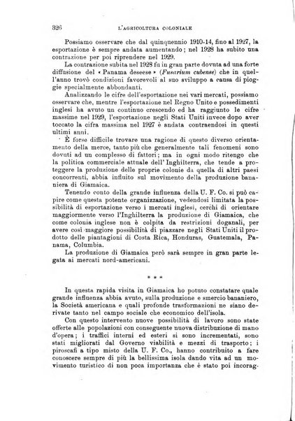 L'agricoltura coloniale organo dell'Istituto agricolo coloniale italiano e dell'Ufficio agrario sperimentale dell'Eritrea